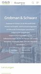 Mobile Screenshot of grobmanschwarz.de